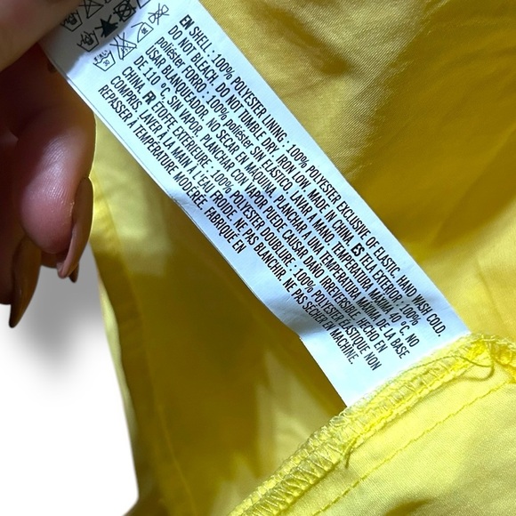 Tuckernuck Hyacinth House Yellow Ruffle Sofie Mini Dress Size XL new with tags - Picture 11 of 11
